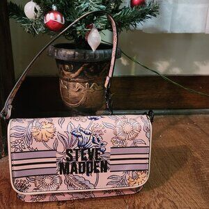 NWT Floral Steve Madden Shoulder/ Crossbody Bag
